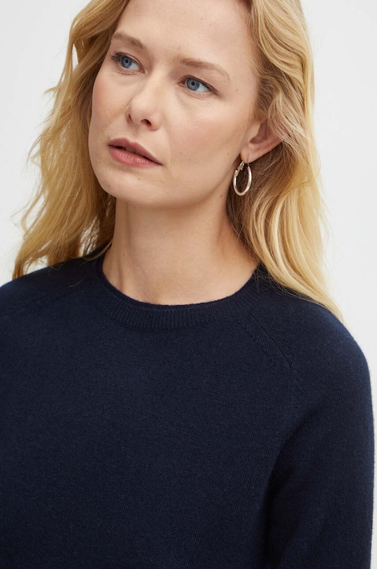 Шерстяной свитер Max Mara Leisure тёмно-синий 2426366018600
