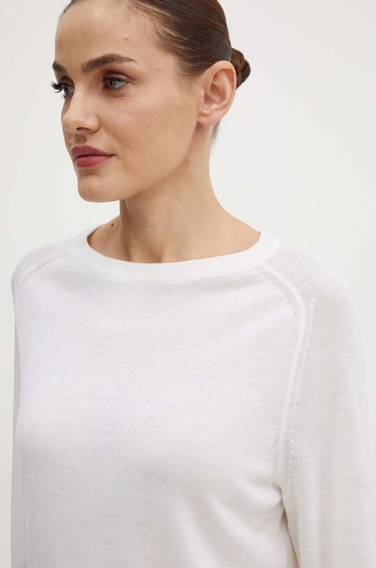 Шерстяной свитер Max Mara Leisure 2426366088600 бежевый