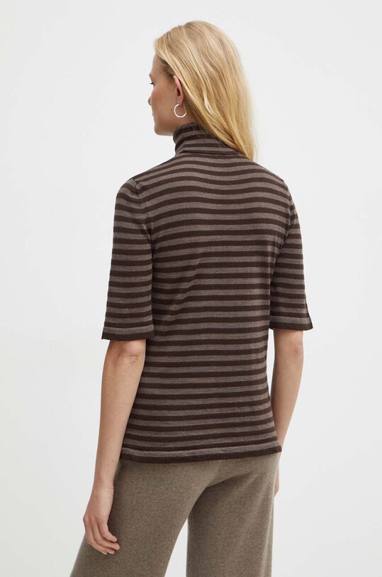 Одежда Шерстяной свитер Max Mara Leisure 2426366098600 коричневый