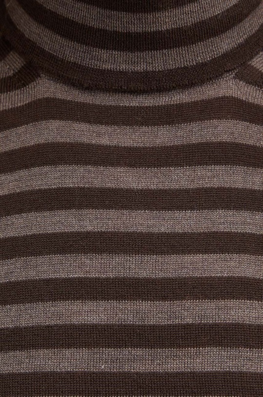 Вовняний светр Max Mara Leisure 2426366098600 коричневий