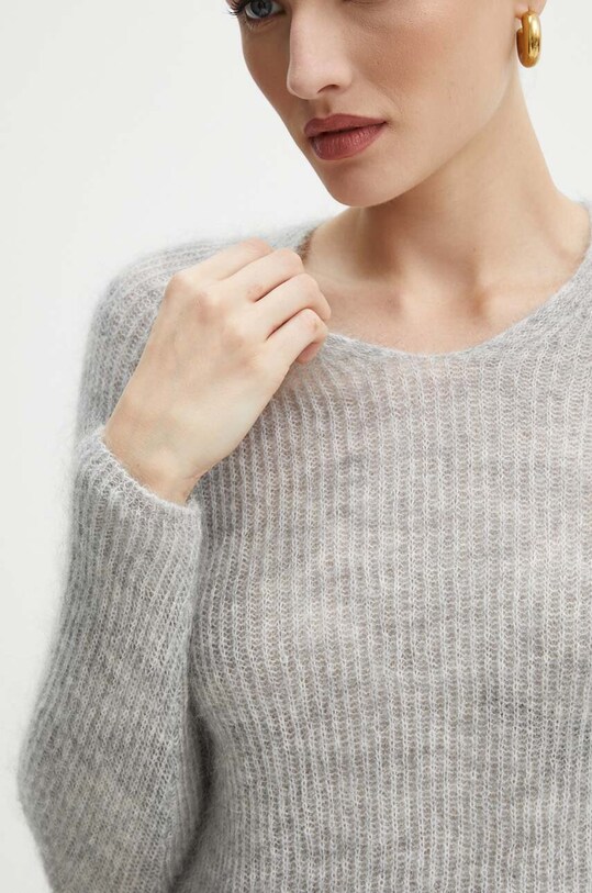 Шерстяной свитер Max Mara Leisure 2426366118600 серый