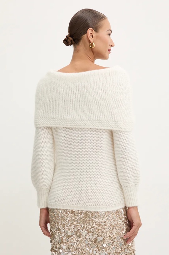 Îmbrăcăminte Luisa Spagnoli pulover de lana CONVOGLIO 58526 bej