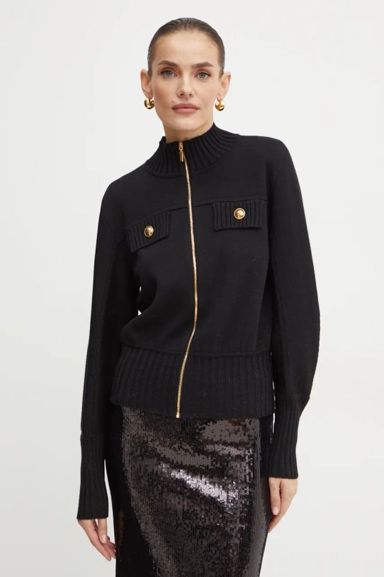 Vlněný svetr Luisa Spagnoli MERLO černá 058385