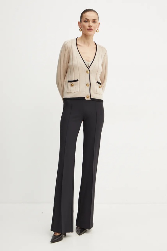 Vlněný svetr Luisa Spagnoli MOZIONE 58437 béžová AW24