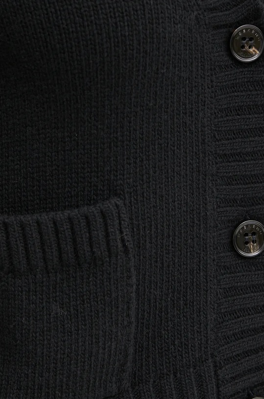 Weekend Max Mara kardigan wełniany 2425346042600 czarny