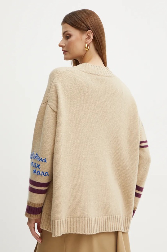 Oblečení Vlněný svetr Weekend Max Mara 2425346052600 béžová