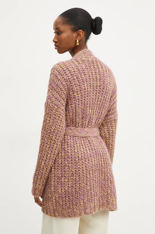 Abbigliamento Weekend Max Mara cardigan con aggiunta di lana 2425346082600 rosa
