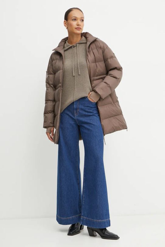 Вовняний светр Weekend Max Mara 2425366142600 коричневий AW24