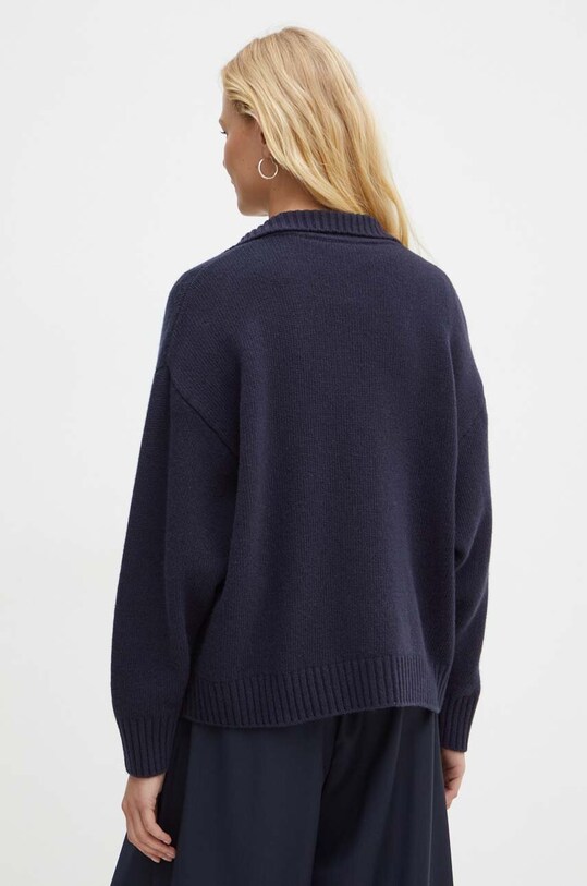 Îmbrăcăminte Weekend Max Mara pulover de lana 2425366152600 bleumarin