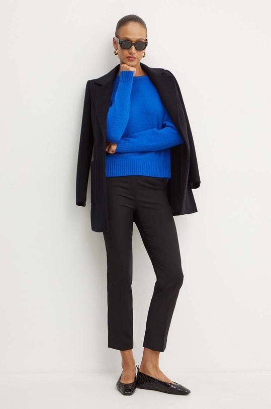 Weekend Max Mara pulover de lana 2425366162600 albastru AW24