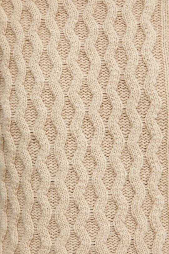 Vlnený sveter Weekend Max Mara 2425366192600 béžová