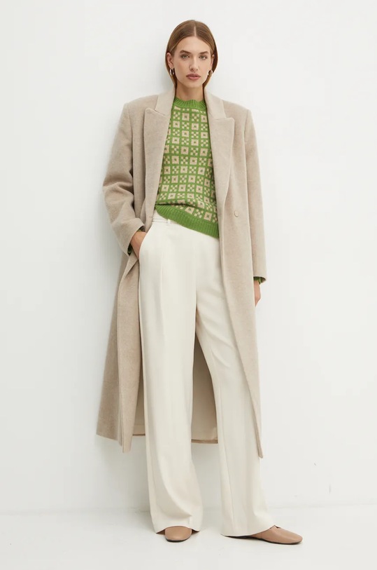 Weekend Max Mara pulover de lana 2425366232600 verde AW24