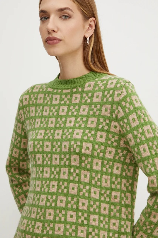 Weekend Max Mara pulover de lana verde 2425366232600