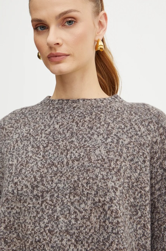 Вовняний светр Weekend Max Mara сірий 2425366252600