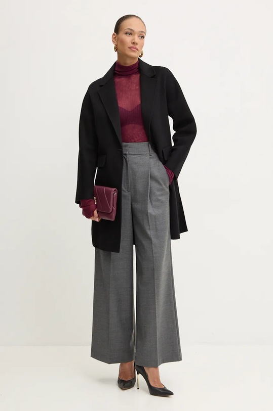 Vlněný svetr Patrizia Pepe 2K0286.K205 fialová AW24