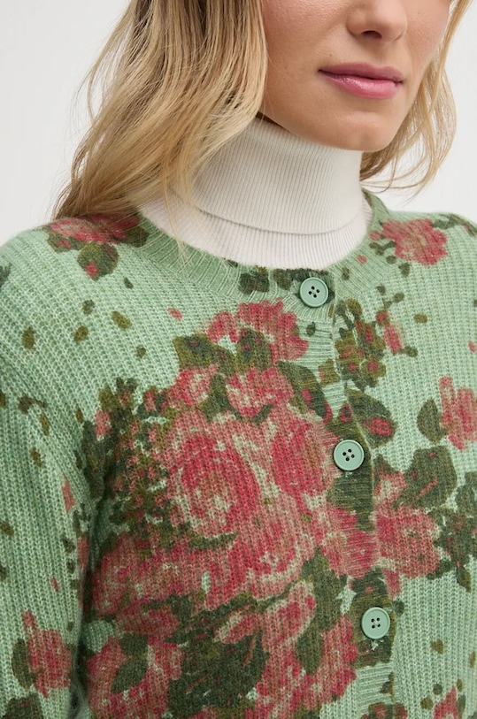 Жилетка с вълна United Colors of Benetton 1HCLD501Q зелен