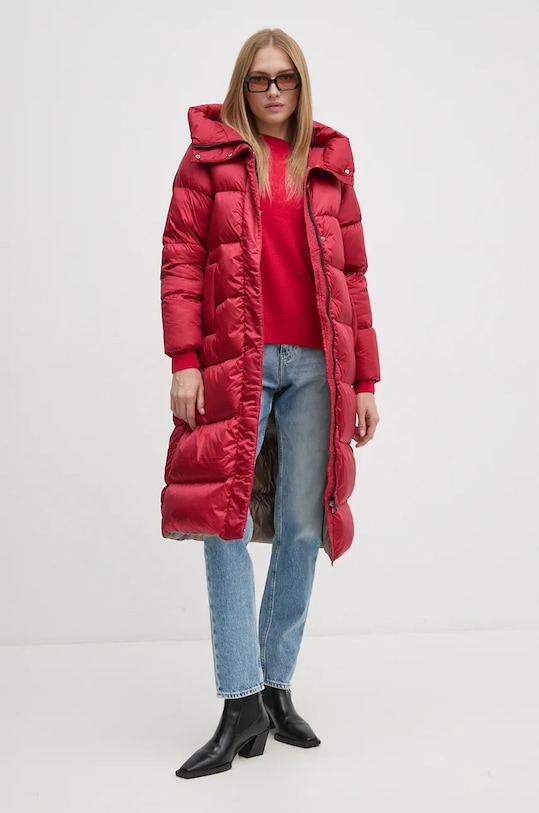 Vlněný svetr United Colors of Benetton 1044D10BH červená NC24