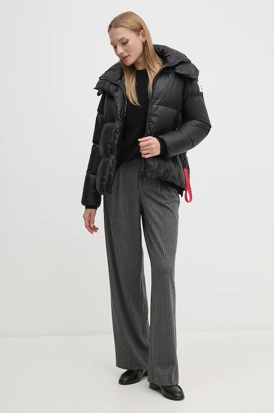 United Colors of Benetton sweter wełniany 1044D10BH czarny NC24