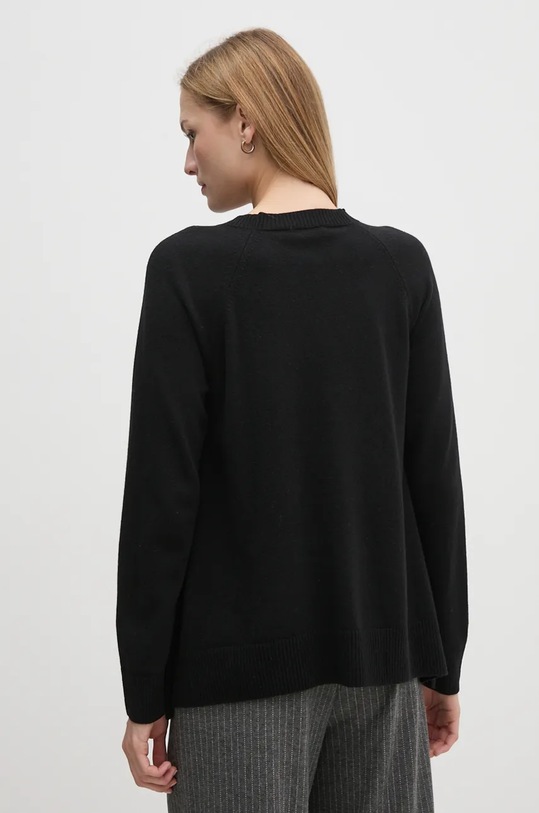 Odzież United Colors of Benetton sweter wełniany 1044D10BH czarny