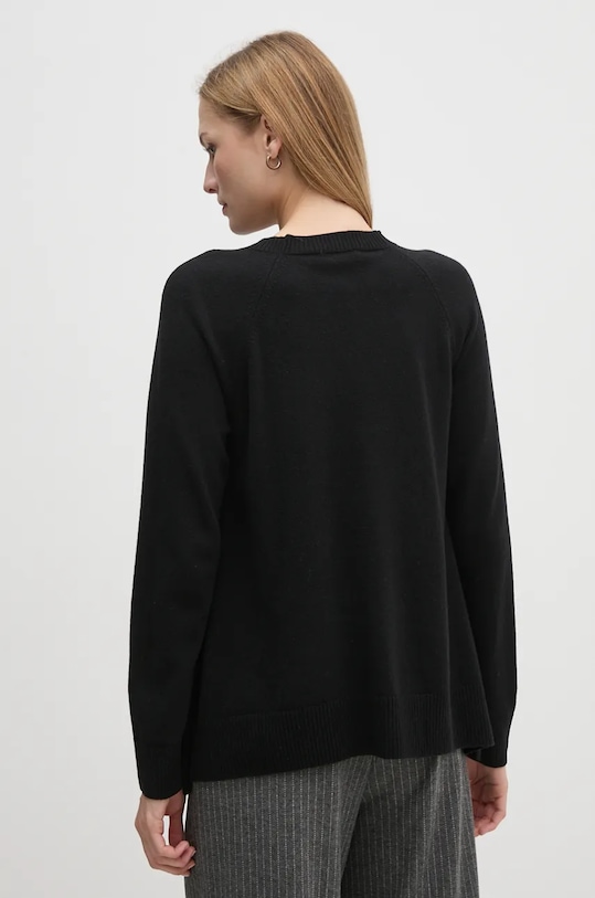 Odzież United Colors of Benetton sweter wełniany 1044D10BH czarny