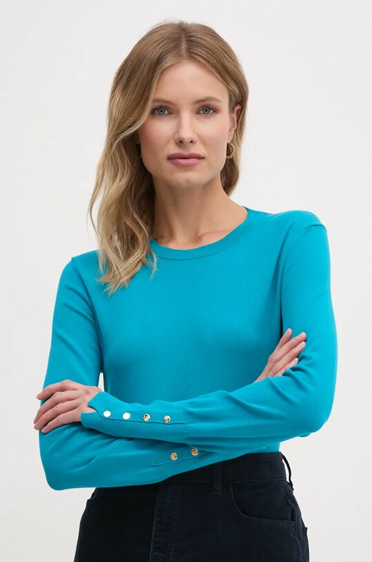 Свитер United Colors of Benetton остальные бирюзовый 104HD10CB