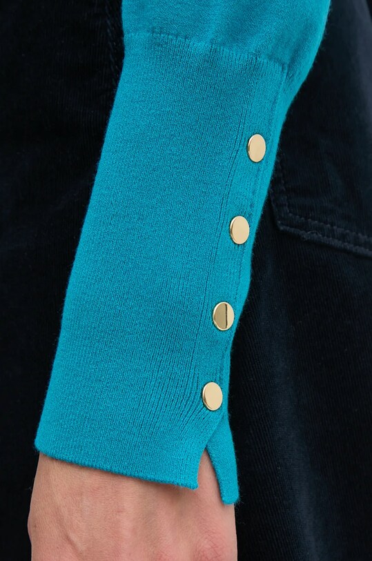 Свитер United Colors of Benetton 104HD10CB бирюзовый