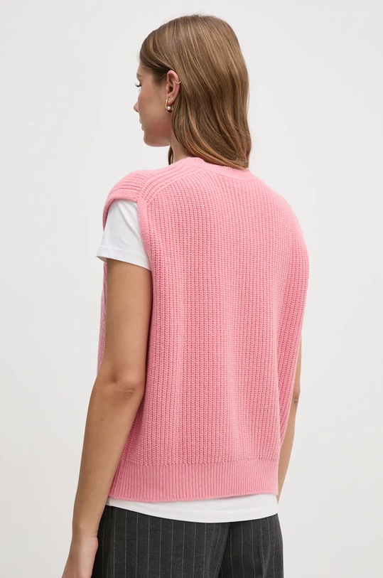 Ρούχα Μάλλινο γιλέκο United Colors of Benetton 1344D10C9 ροζ