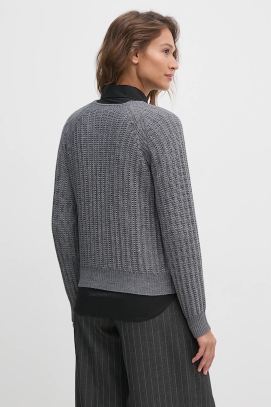 Îmbrăcăminte United Colors of Benetton pulover de lana 142ND10CA gri