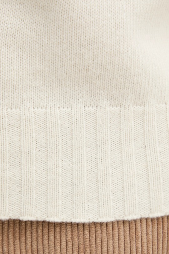 Вовняний светр United Colors of Benetton 1244D10C6 бежевий