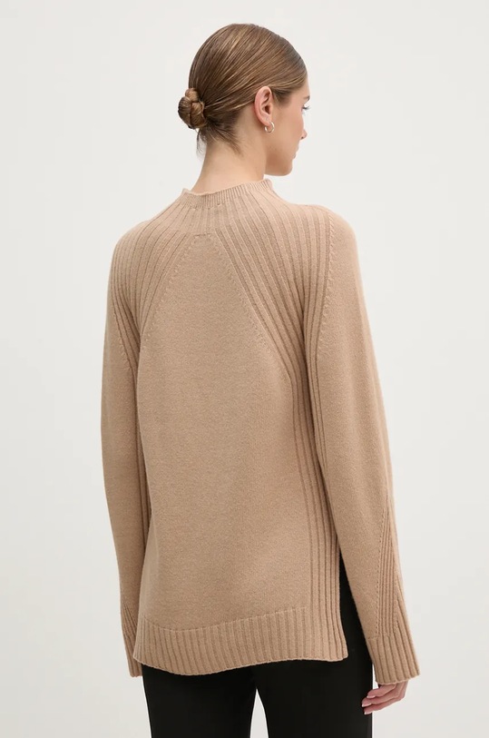 Одяг Вовняний светр United Colors of Benetton 1244D203E бежевий