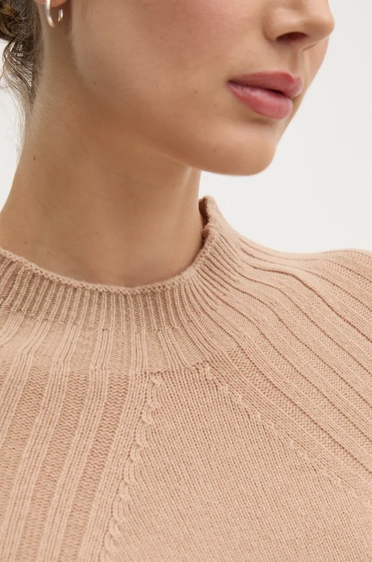 Вовняний светр United Colors of Benetton 1244D203E бежевий