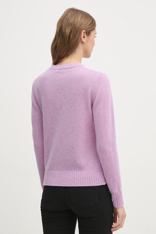 Oblečení Vlněný svetr United Colors of Benetton 103ME500L fialová