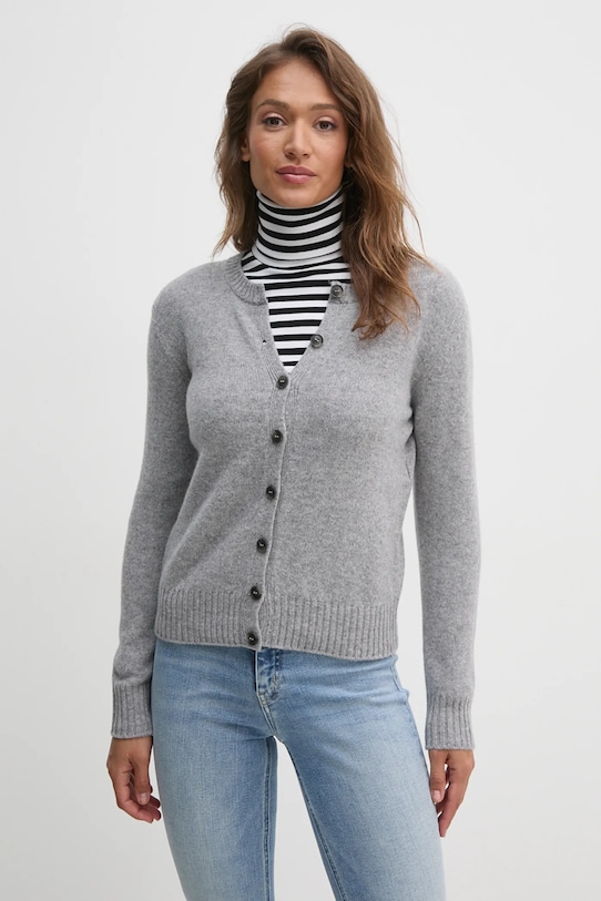 United Colors of Benetton cardigan in lana lana grigio 103ME500L