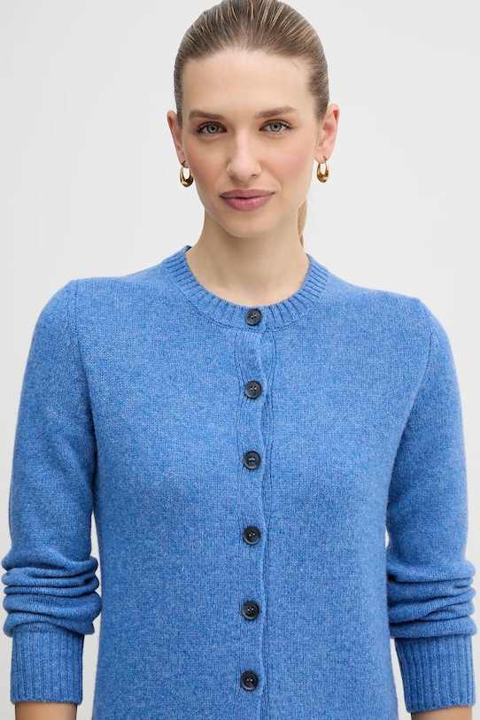 Volnena jopica United Colors of Benetton modra 103ME500L