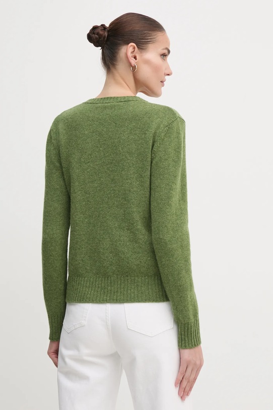 Odzież United Colors of Benetton kardigan wełniany 103ME500L zielony