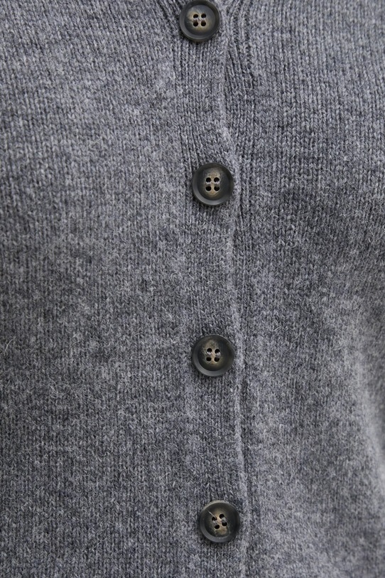 Вълнена жилетка United Colors of Benetton 103ME500L сив