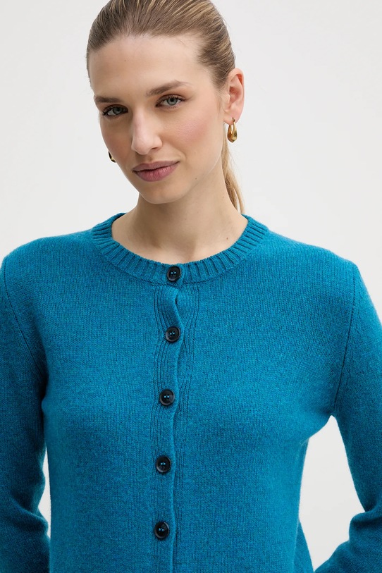 Vuneni kardigan United Colors of Benetton plava 103ME500L