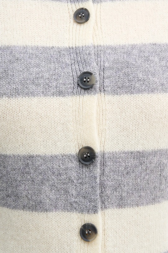 Vuneni kardigan United Colors of Benetton 103ME5014 siva