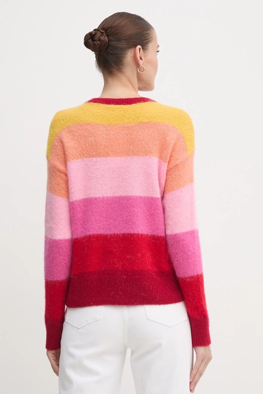 Ρούχα Πουλόβερ με προσθήκη μαλλιού United Colors of Benetton 1026E10BS ροζ