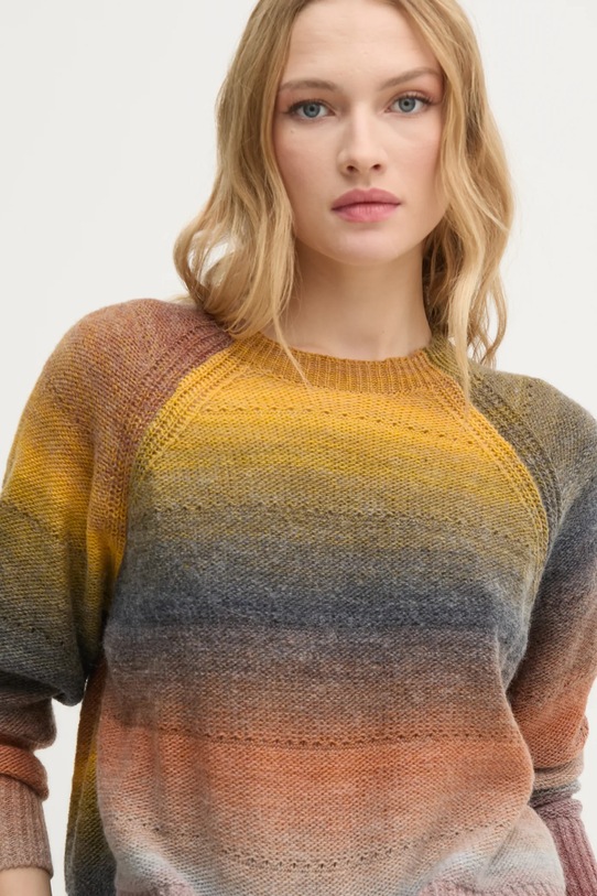 Светр з домішкою вовни United Colors of Benetton сірий 1050D10C0