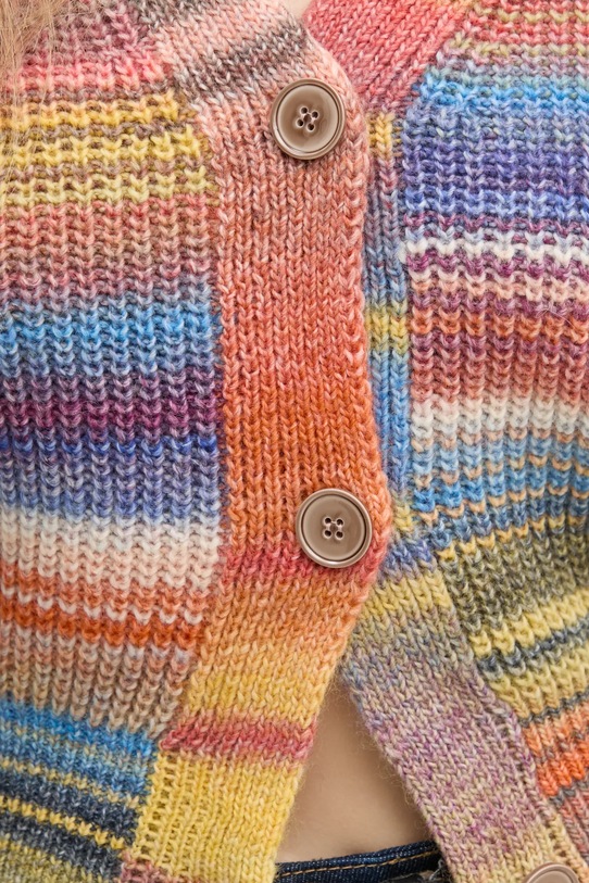 Vlněný svetr United Colors of Benetton 105CD602R vícebarevná