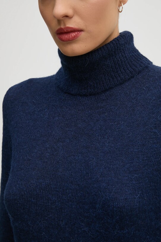 United Colors of Benetton pulover din amestec de lana 1126E203J bleumarin