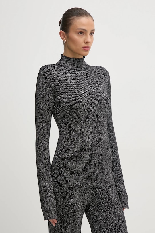 United Colors of Benetton pulover subtiri negru 1194D203F