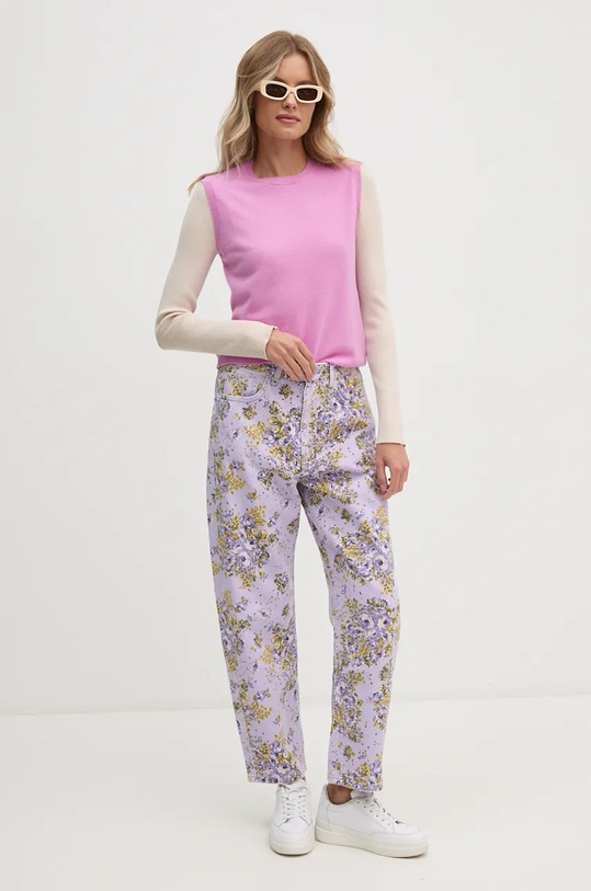 United Colors of Benetton vesta de lana 1002D10D1 violet NC24