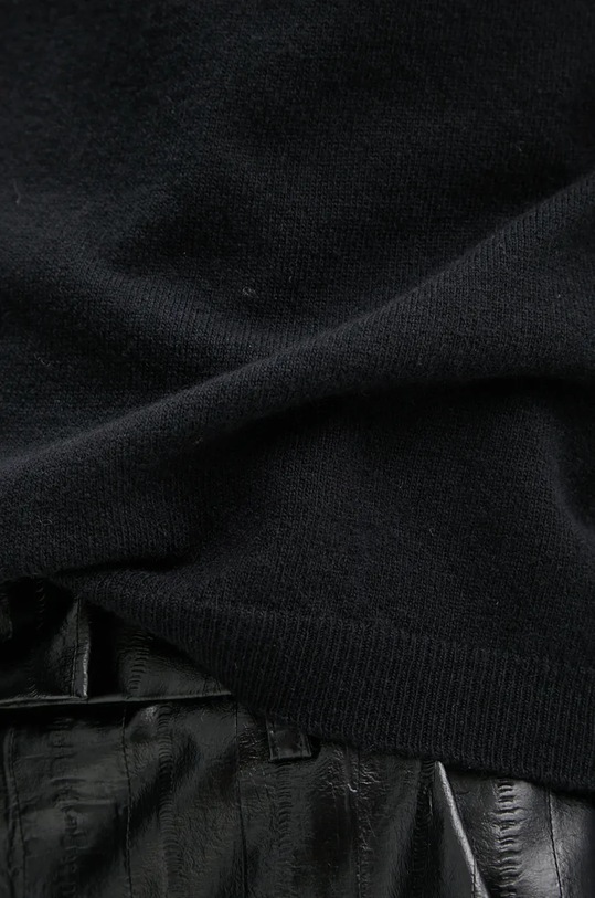 Μάλλινο γιλέκο United Colors of Benetton 1002D10D1 μαύρο