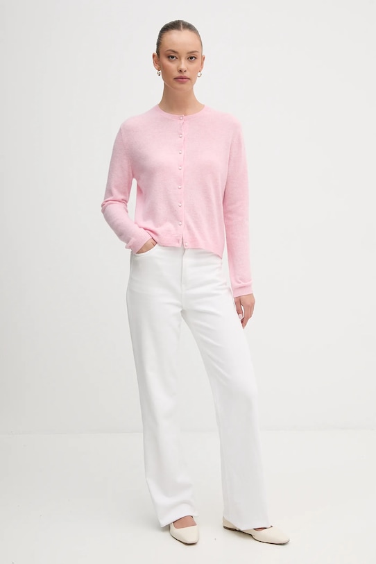 Sveter United Colors of Benetton 1002D501U ružová AW25