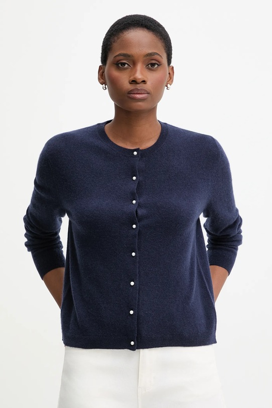United Colors of Benetton sweter wełna granatowy 1002D501U
