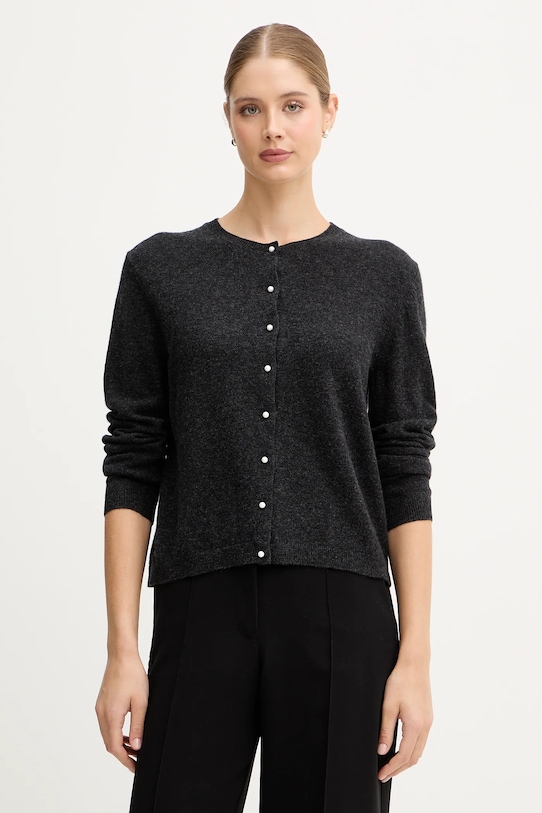 United Colors of Benetton pulover uni gri 1002D501U