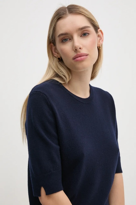 Светр United Colors of Benetton тонкий темно-синій 1002D10D2