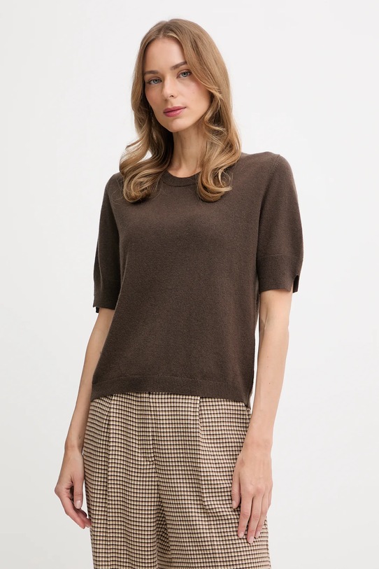 United Colors of Benetton sweter brązowy 1002D10D2